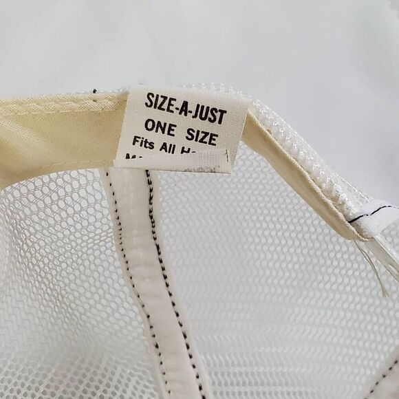 Vintage Lorsban Insecticides Patch Trucker Hat Blue White Mesh Snapback Size-A-J - Picture 4 of 6